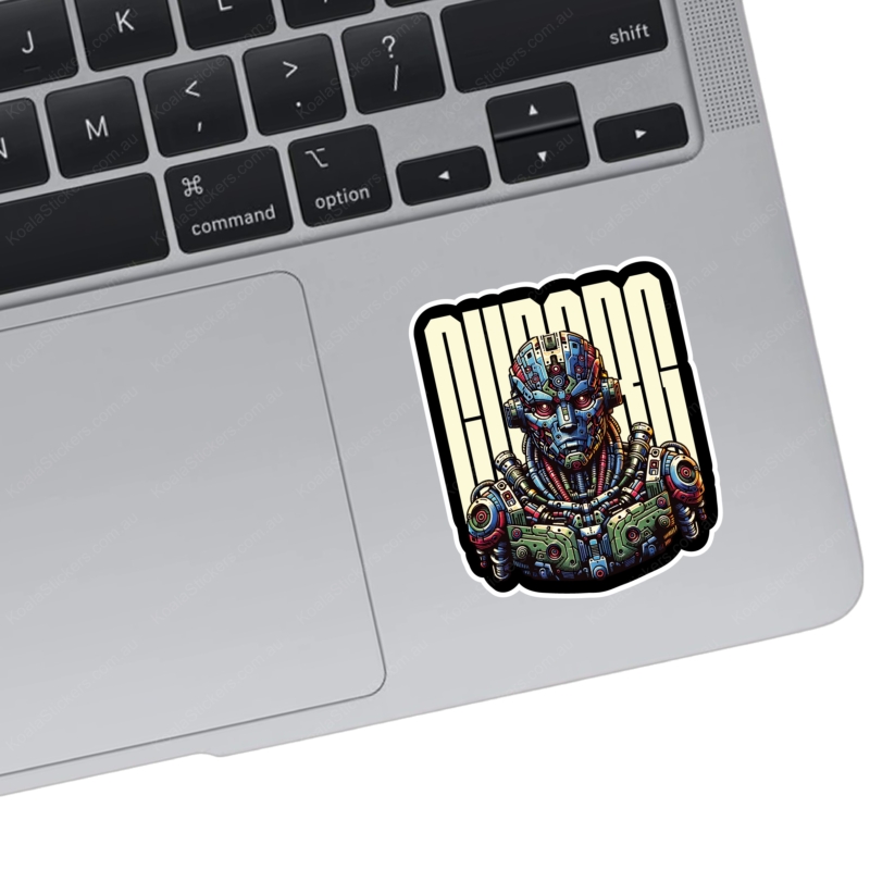Koala Stickers: Cyborg Sticker - Image 2