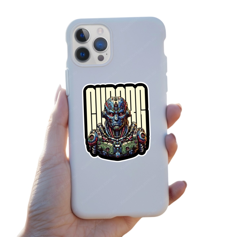 Koala Stickers: Cyborg Sticker - Image 3