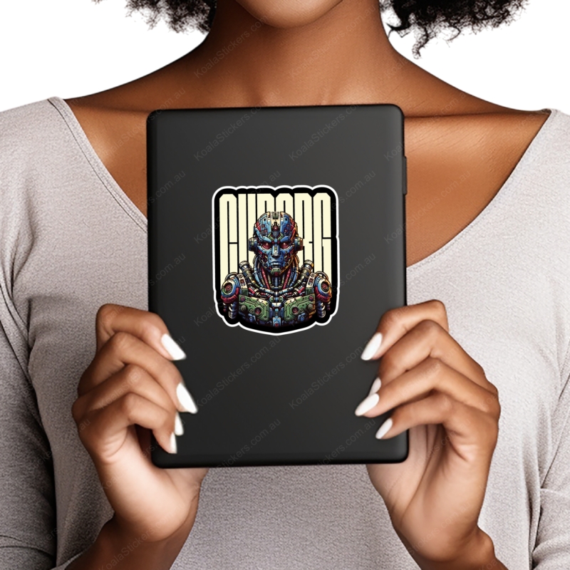 Koala Stickers: Cyborg Sticker - Image 8