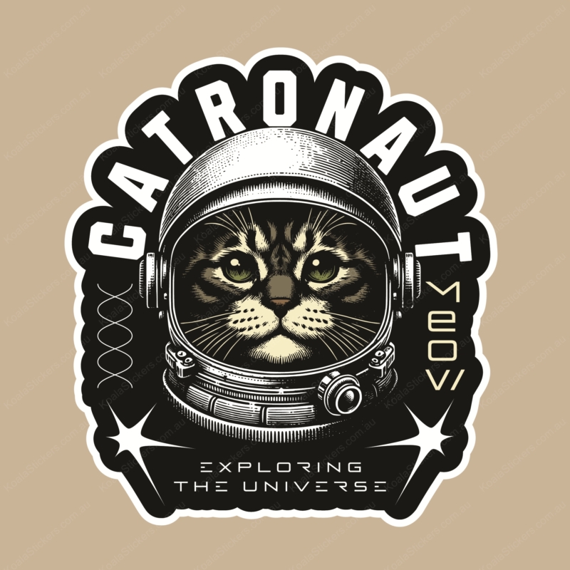 Koala Stickers: Catronaut Sticker