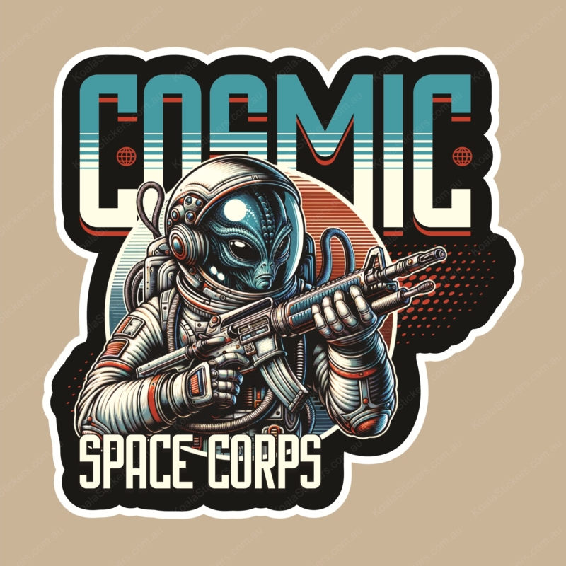 Koala Stickers: Space Corps