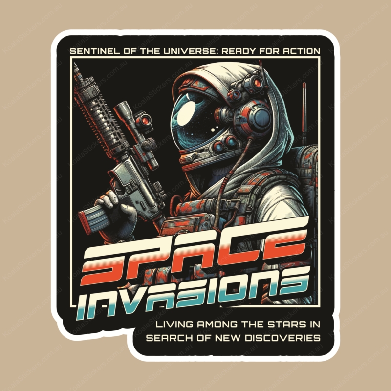Koala Stickers: Space Invasion