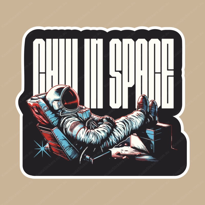 Koala Stickers: Chill in Space