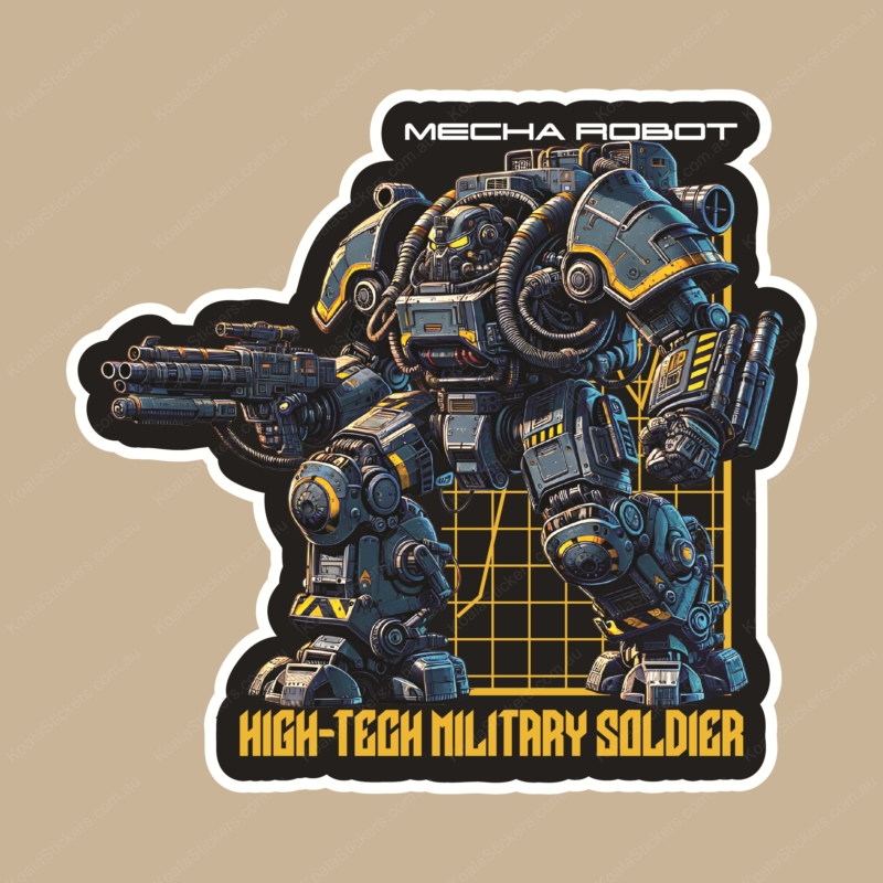 Koala Stickers: Military Soldier