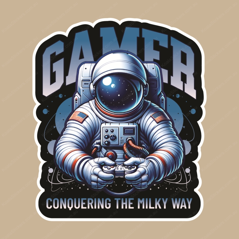 Koala Stickers: Space Gamer