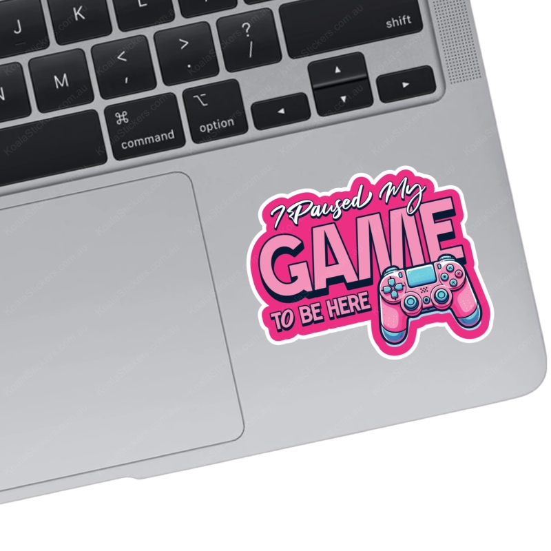 Koala Stickers: I Paused My Game - Image 2