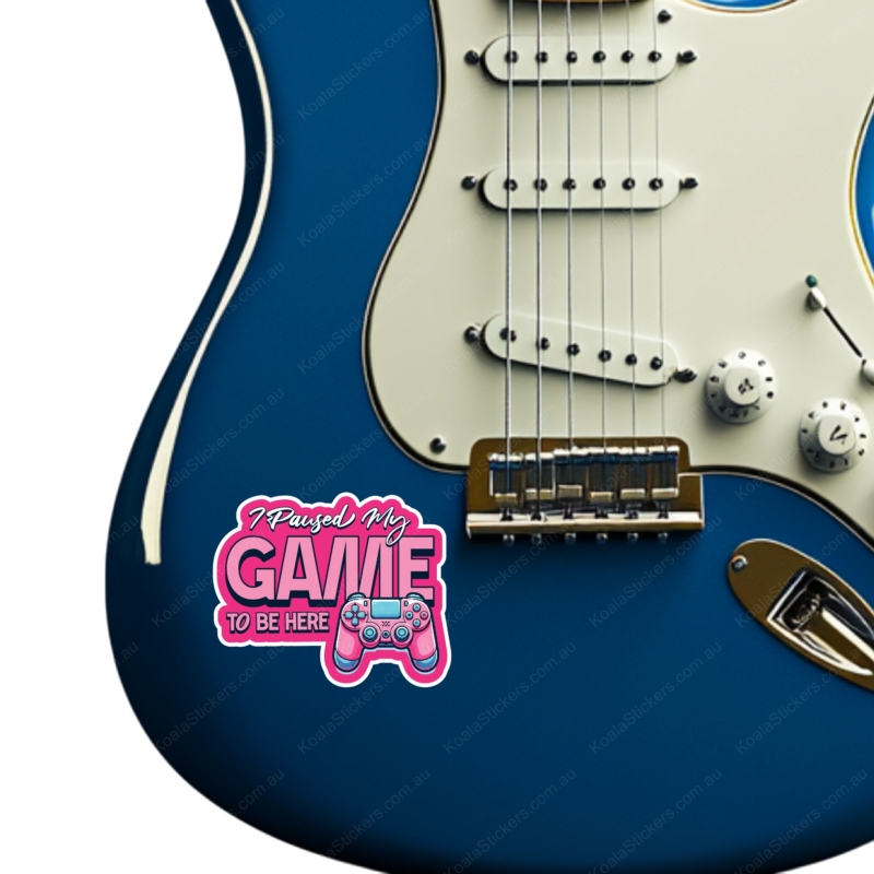 Koala Stickers: I Paused My Game - Image 5
