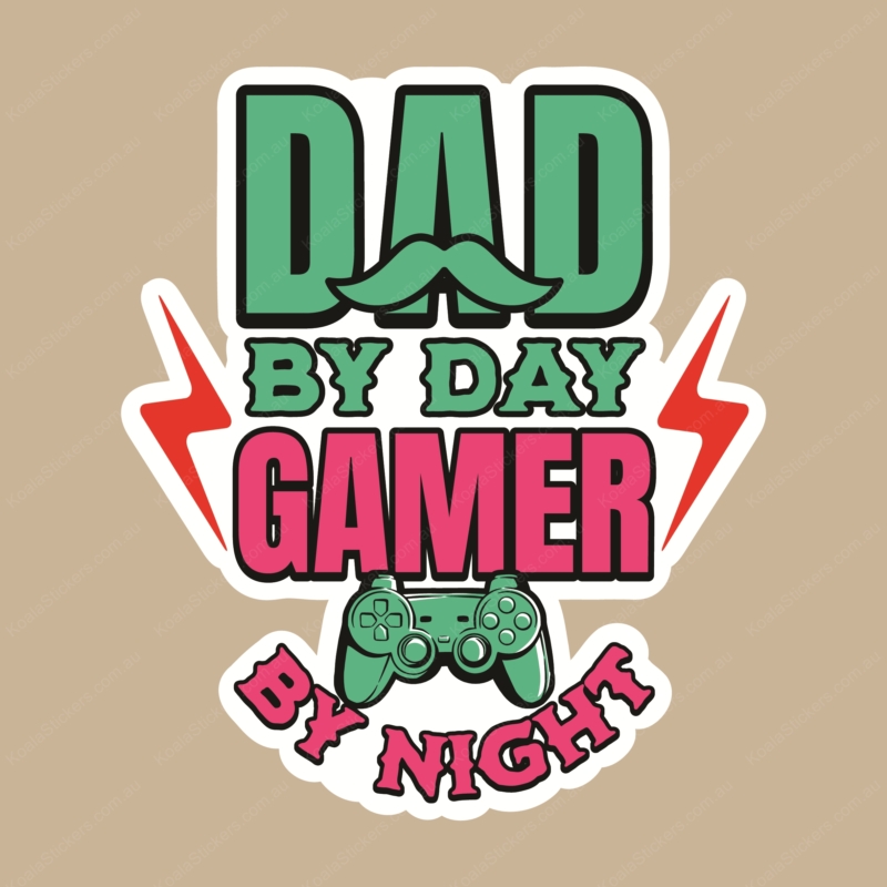 Koala Stickers: Dad By Day