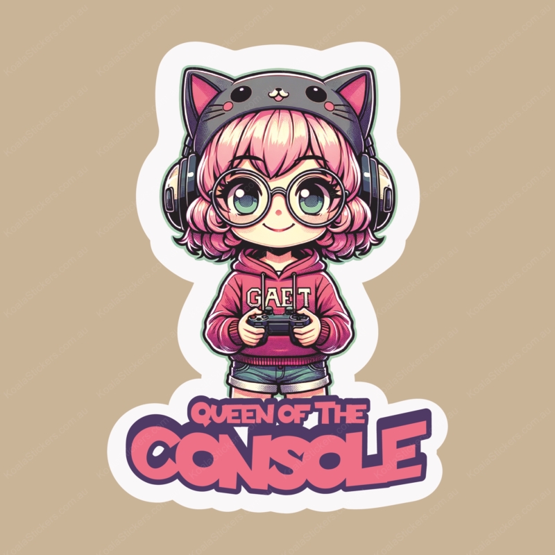 Koala Stickers: Queen of the Console