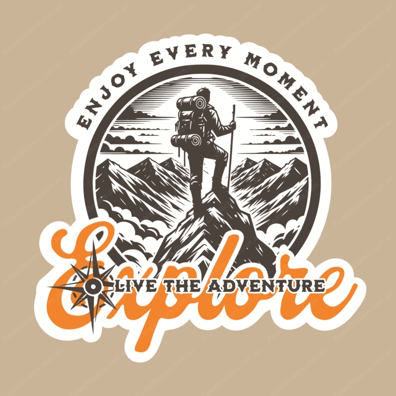 Koala Stickers: Enjoy Every Moment