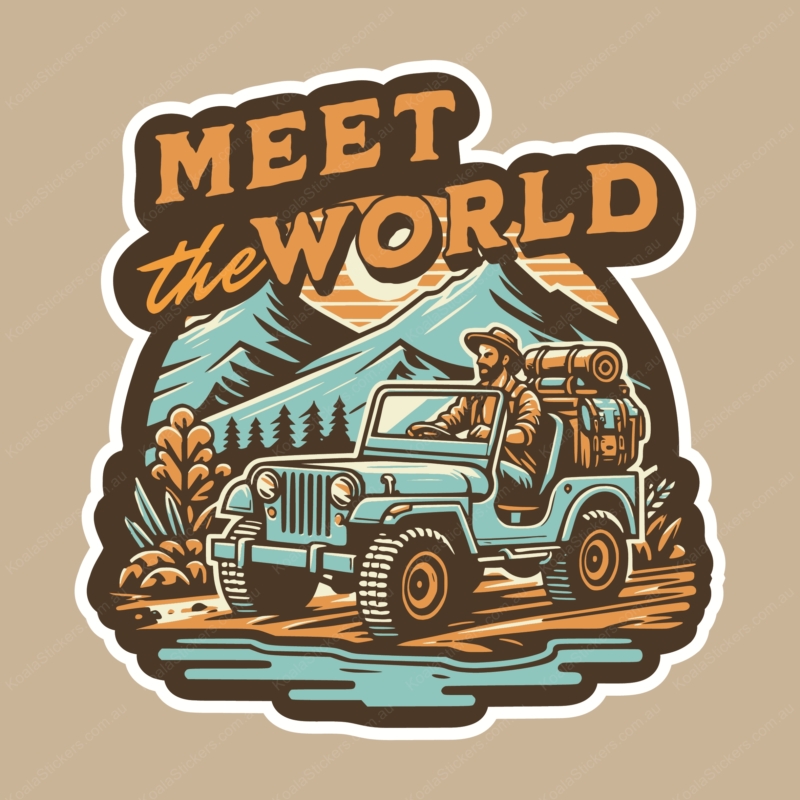 Koala Stickers: Meet the World
