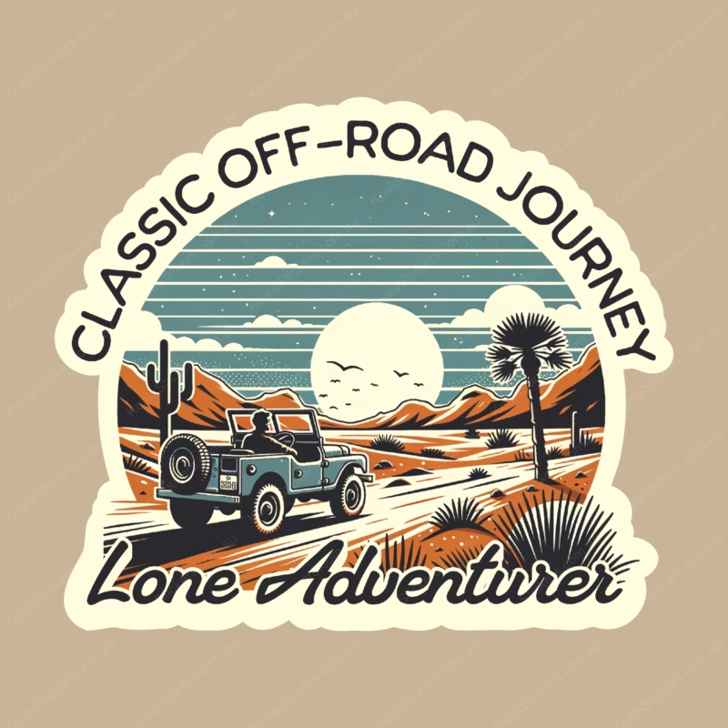 Koala Stickers: Classic Offroad