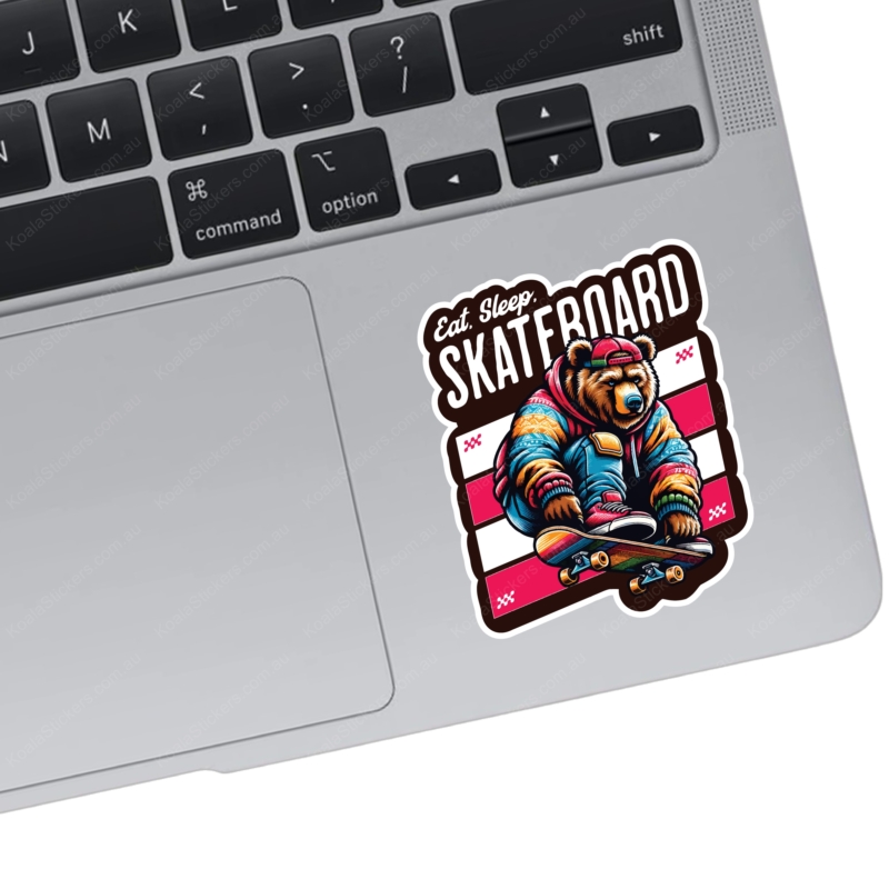Koala Stickers: Skateboard - Image 2