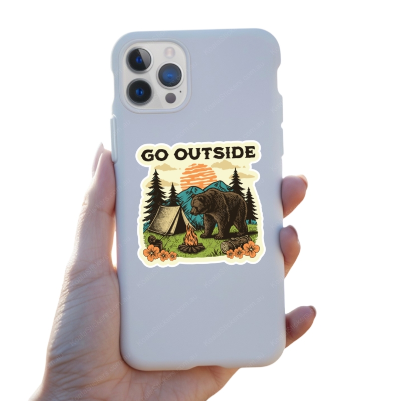 Koala Stickers: Go Outside - Image 3