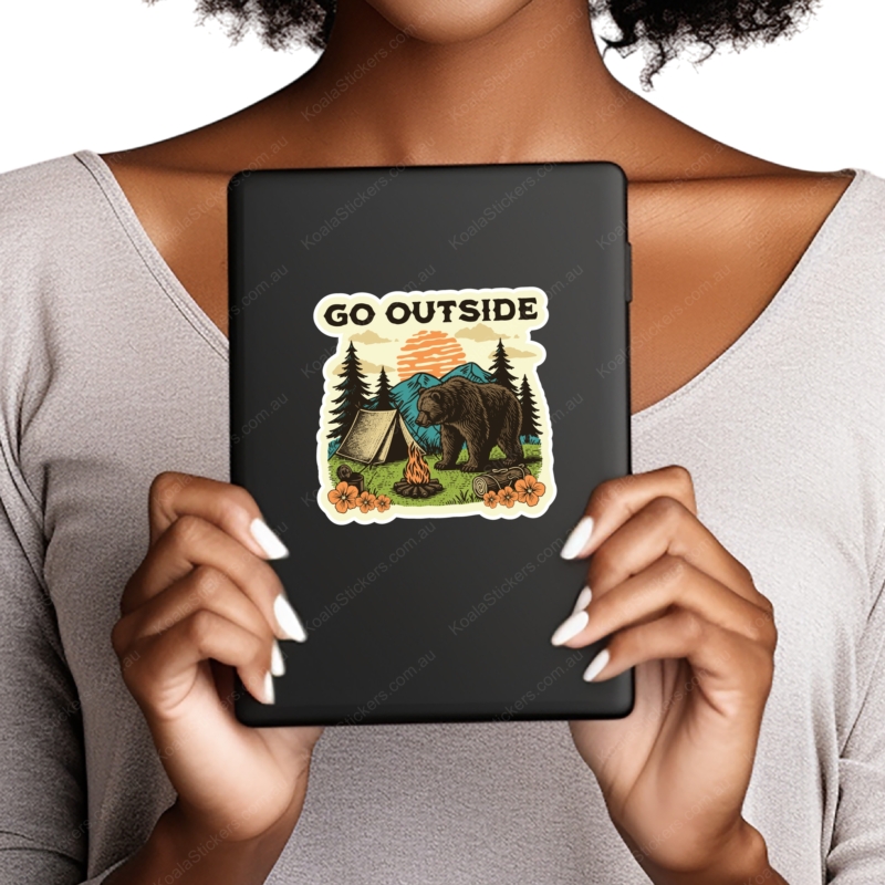 Koala Stickers: Go Outside - Image 8