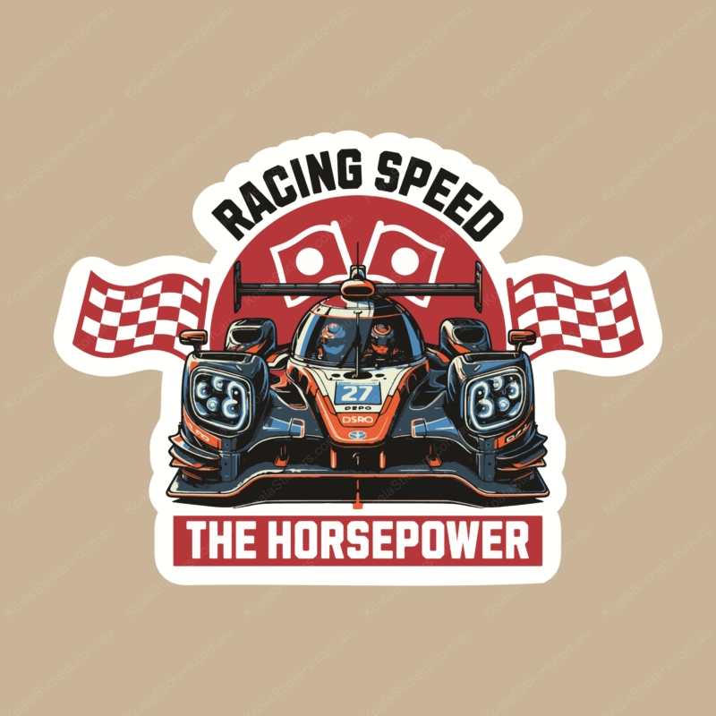 Koala Stickers: Racing Speed