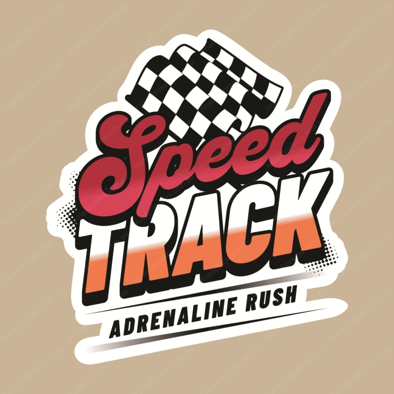 Koala Stickers: Speed Track