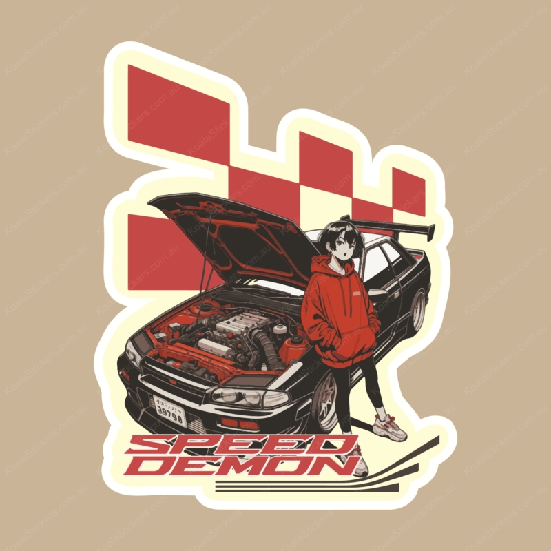 Koala Stickers: Speed Demon