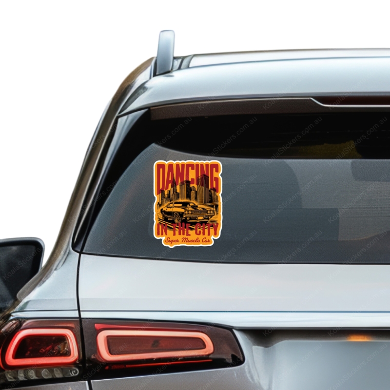 Koala Stickers: Muscle Car - Image 7