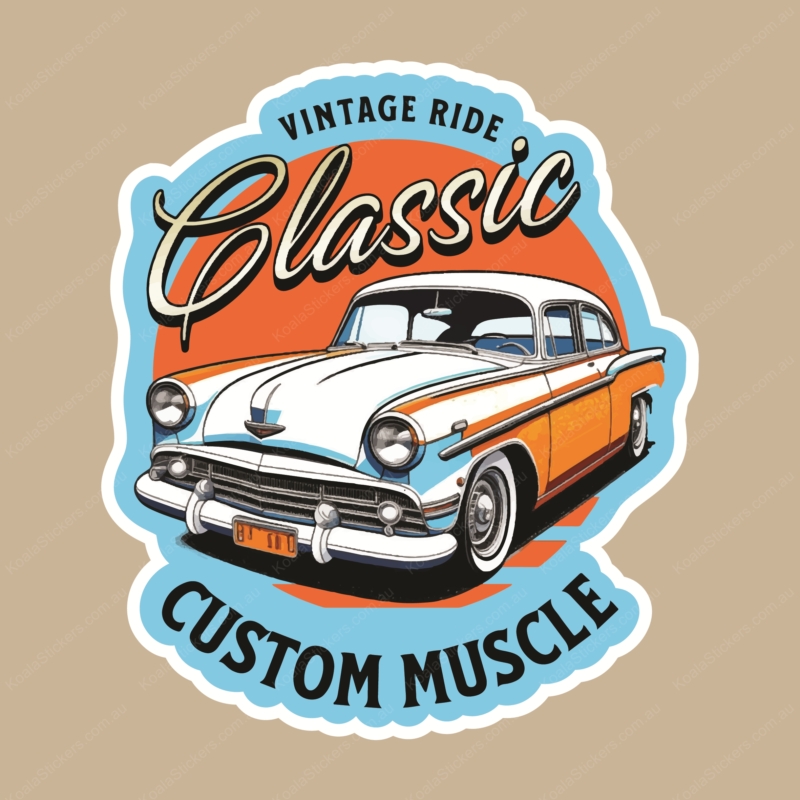 Koala Stickers: Vintage Ride