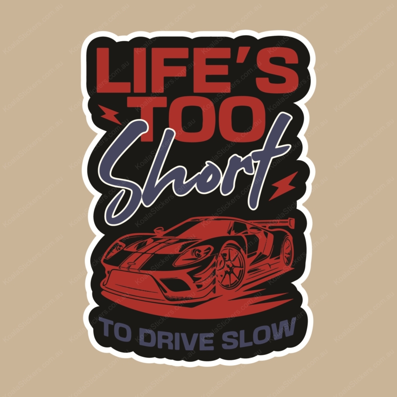Koala Stickers: Life is too Short