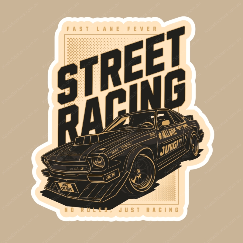 Koala Stickers: Street Racing