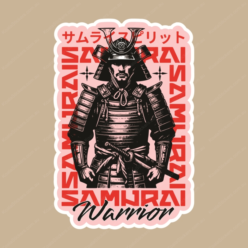 Koala Stickers: Samurai