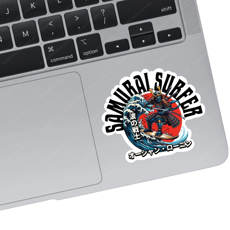 Koala Stickers: Samurai Surfer - Image 2