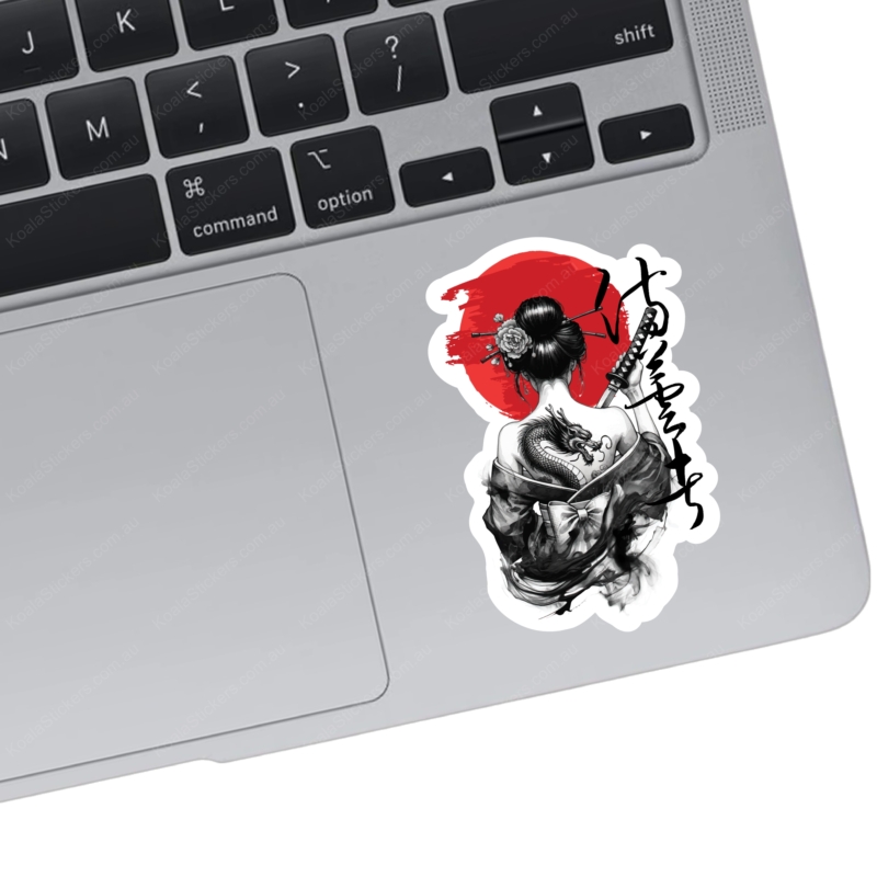 Koala Stickers: Samurai Girl - Image 2