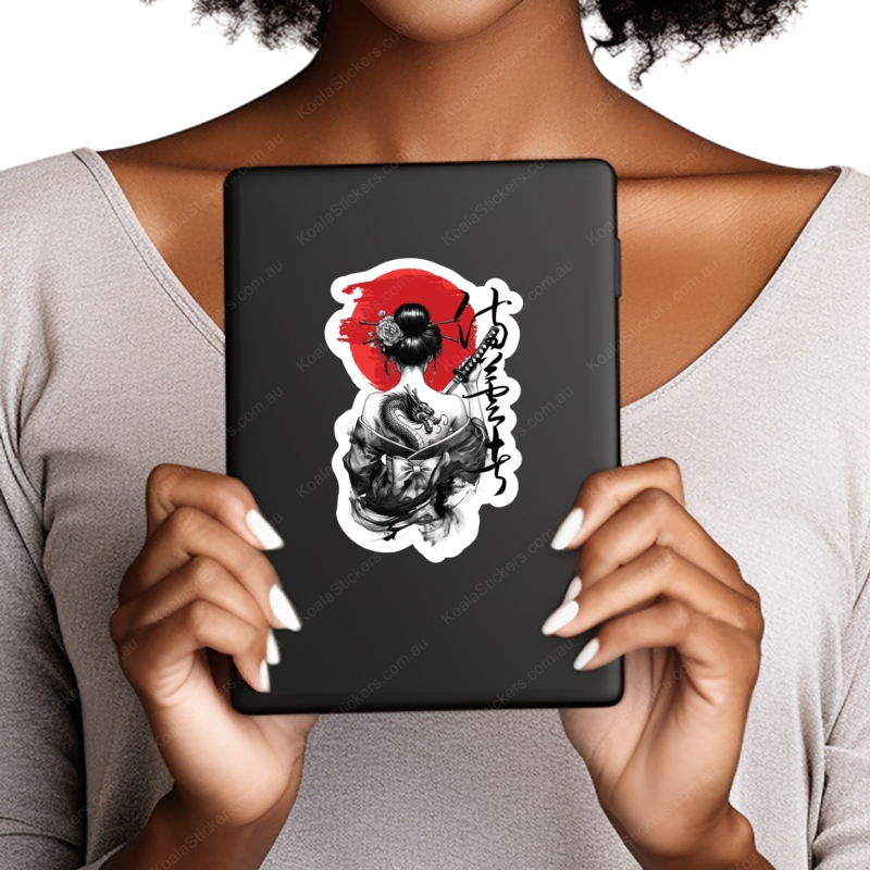 Koala Stickers: Samurai Girl - Image 8