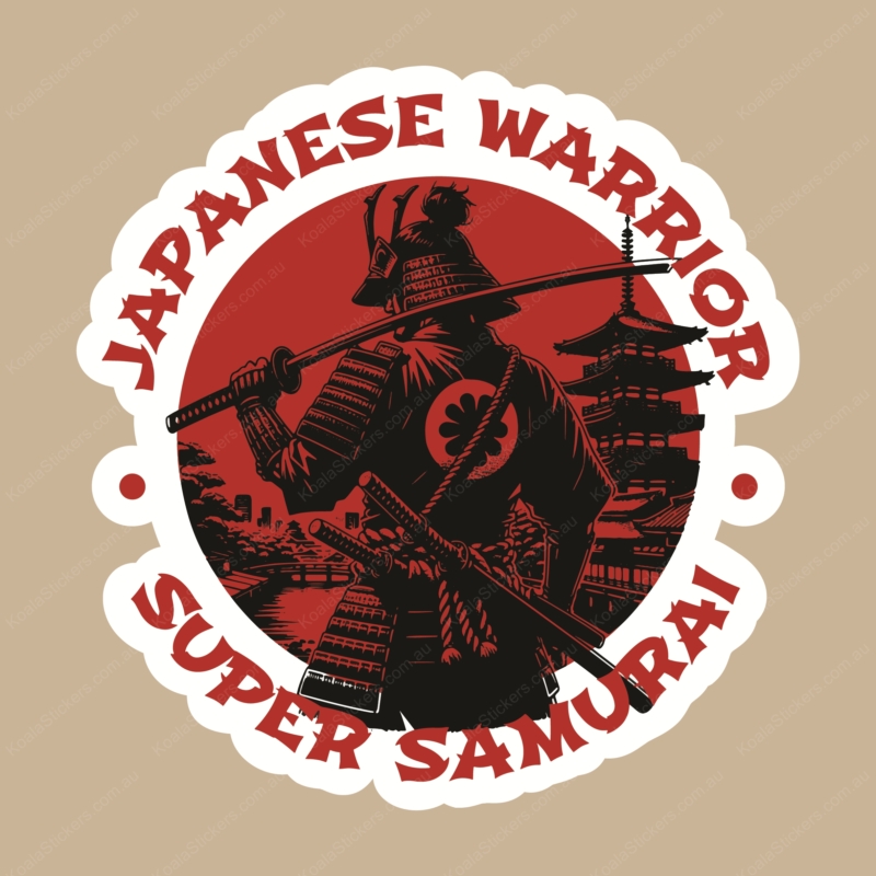 Koala Stickers: Super Samurai