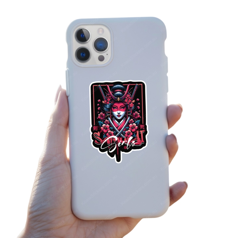 Koala Stickers: Samurai Girl - Image 3