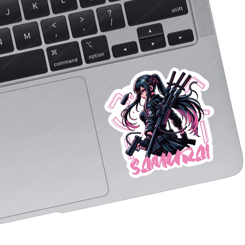Koala Stickers: Samurai Girl - Image 2