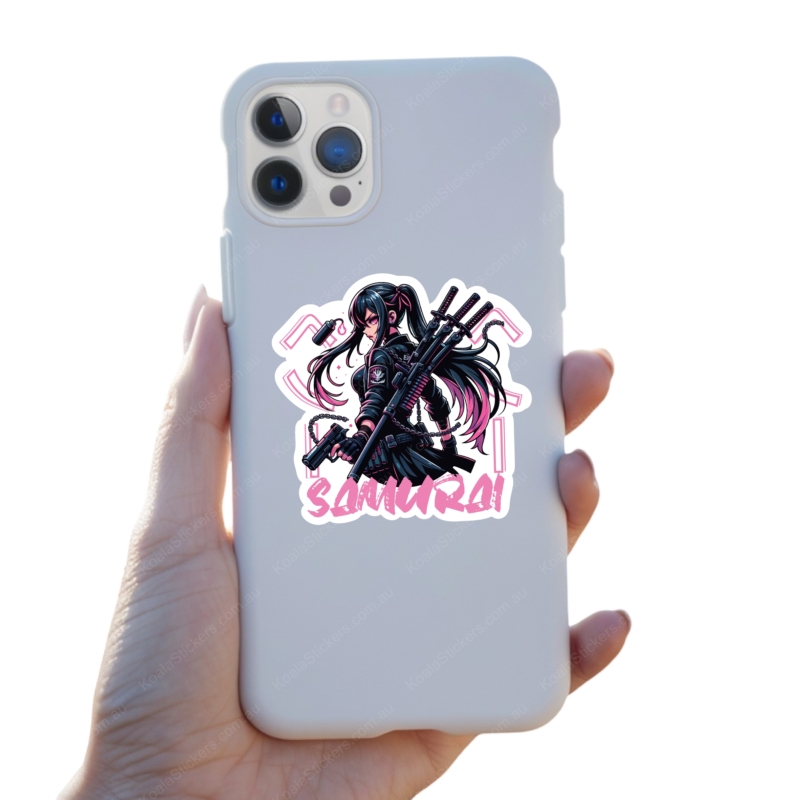 Koala Stickers: Samurai Girl - Image 3