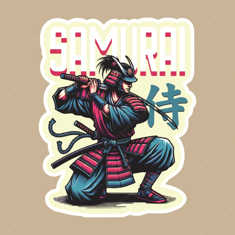 Koala Stickers: Samurai