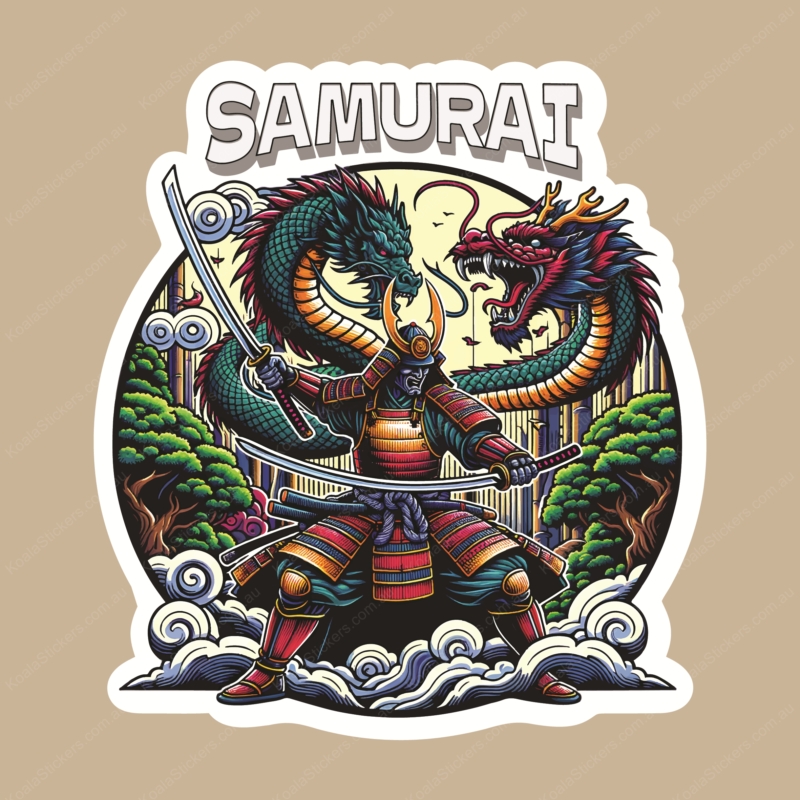 Koala Stickers: Samurai