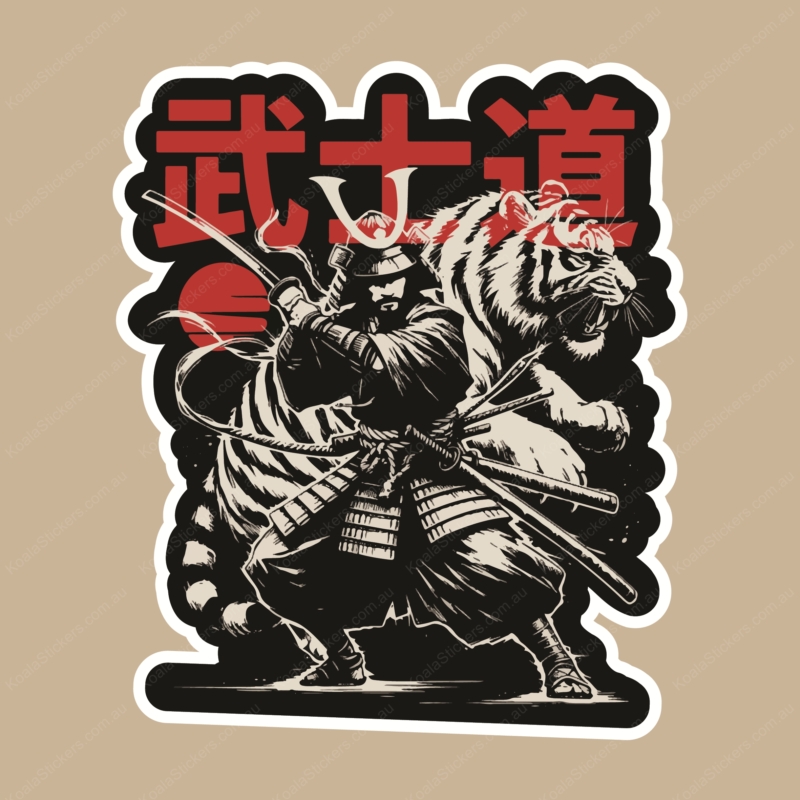 Koala Stickers: Samurai