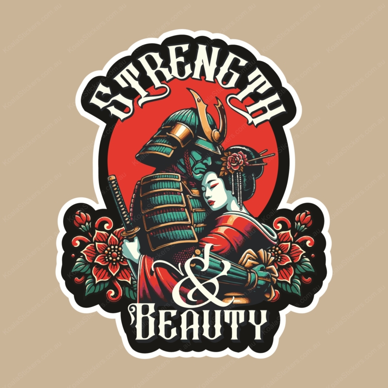 Koala Stickers: Strength & Beauty