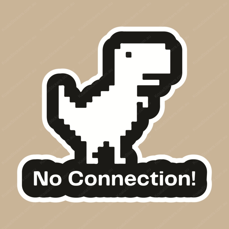 Koala Stickers: No Connection