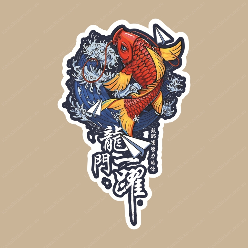 Koala Stickers: Koi Fish