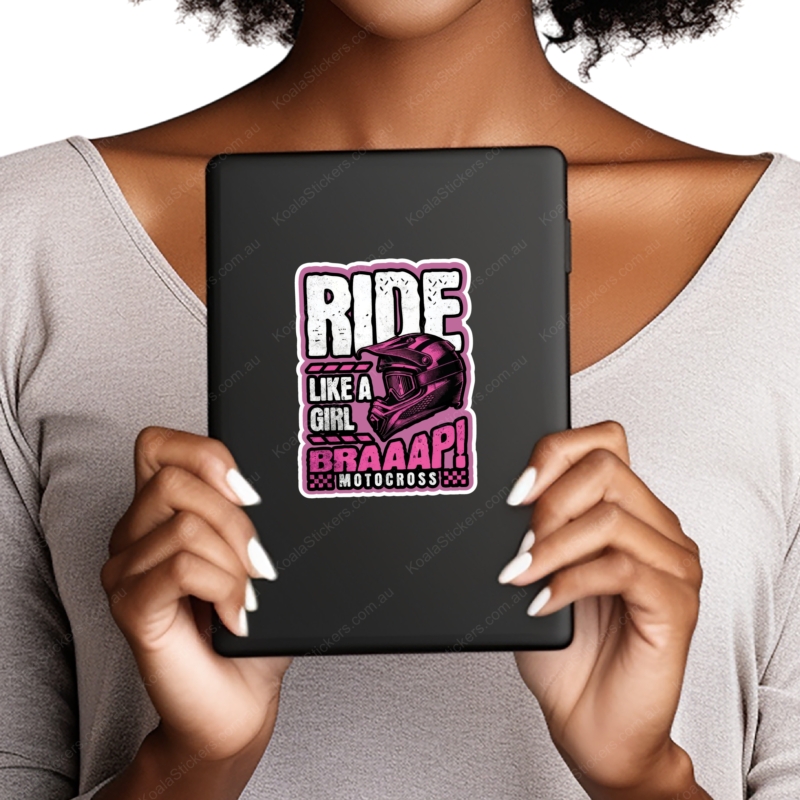 Koala Stickers: Ride Like a Girl - Image 8
