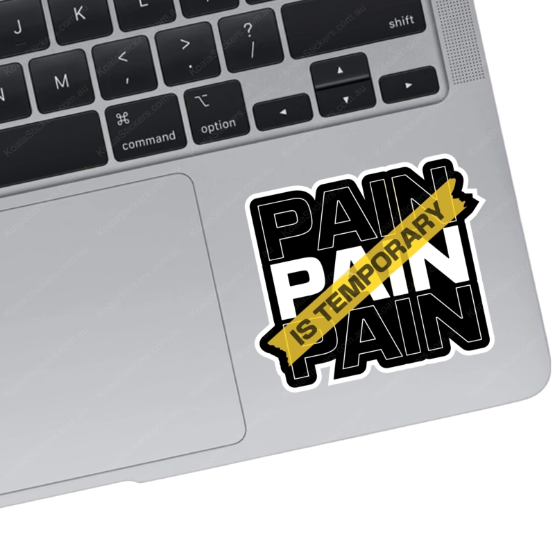 Koala Stickers: Pain is Temporary - Image 2