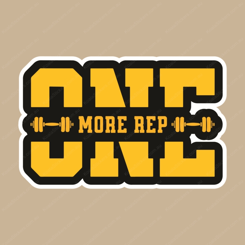Koala Stickers: One More Rep