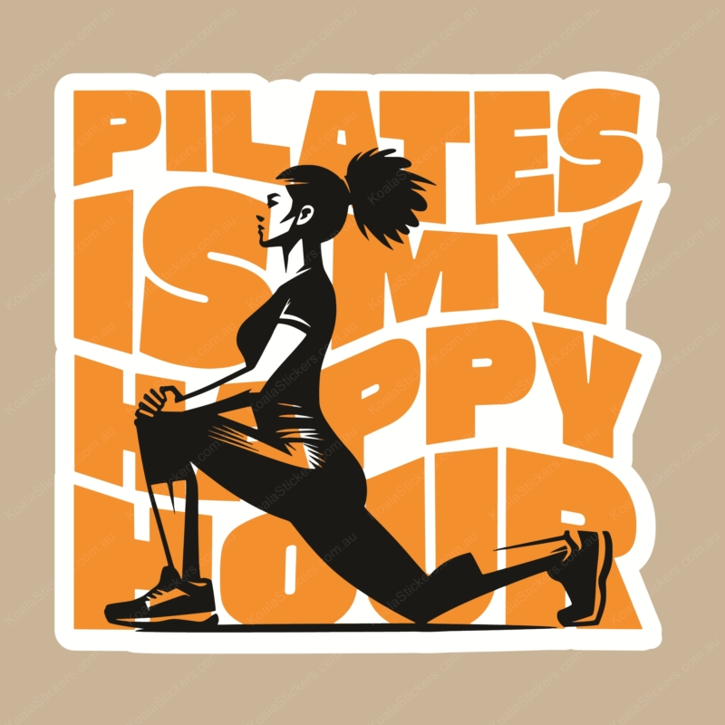 Koala Stickers: Pilates