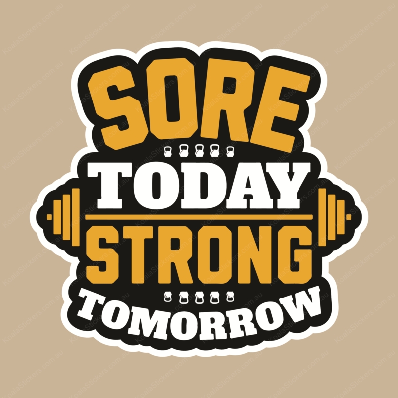 Koala Stickers: Sore Today