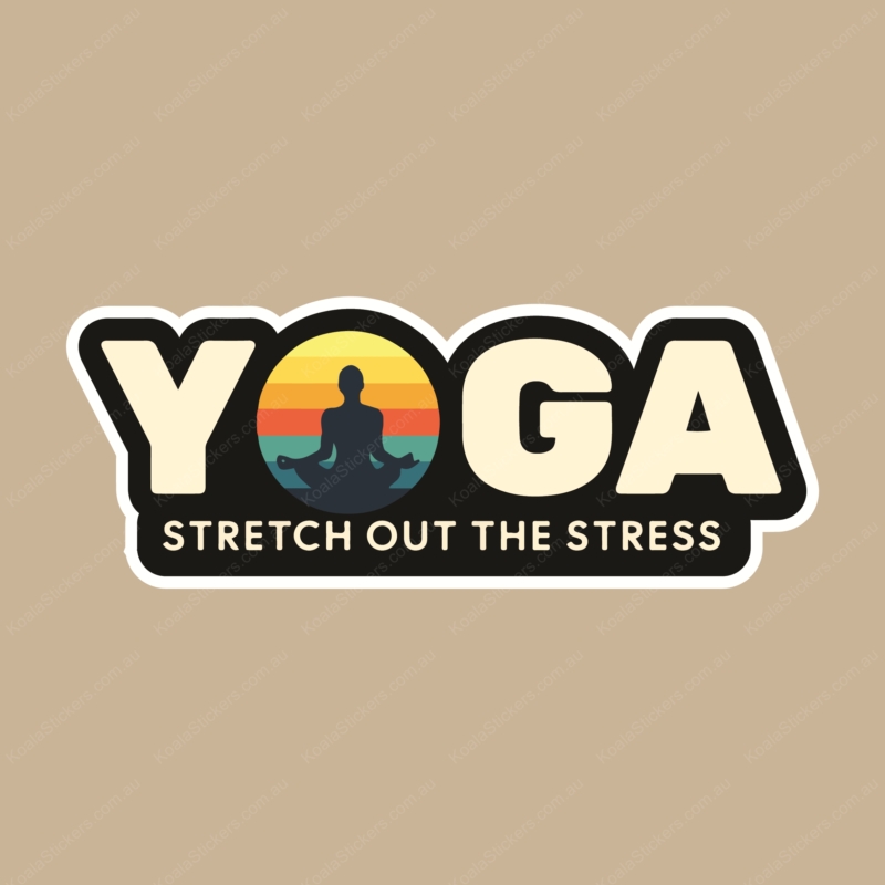 Koala Stickers: YOGA
