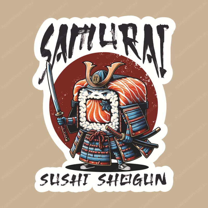 Koala Stickers: Samurai