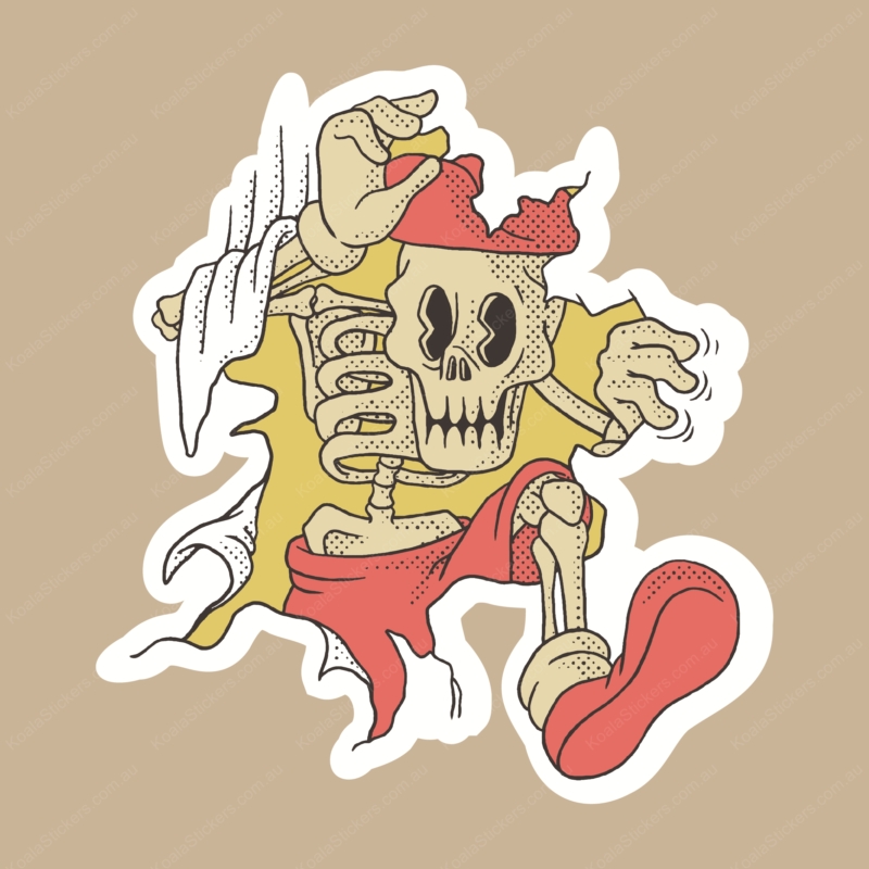 Koala Stickers: Skeleton