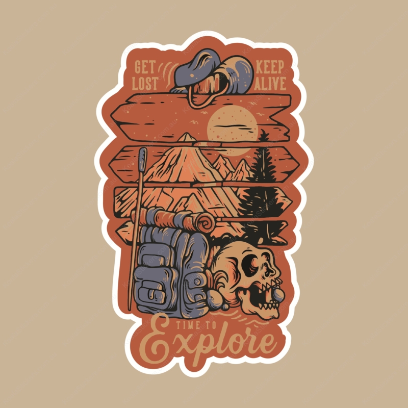 Koala Stickers: Time to Explore