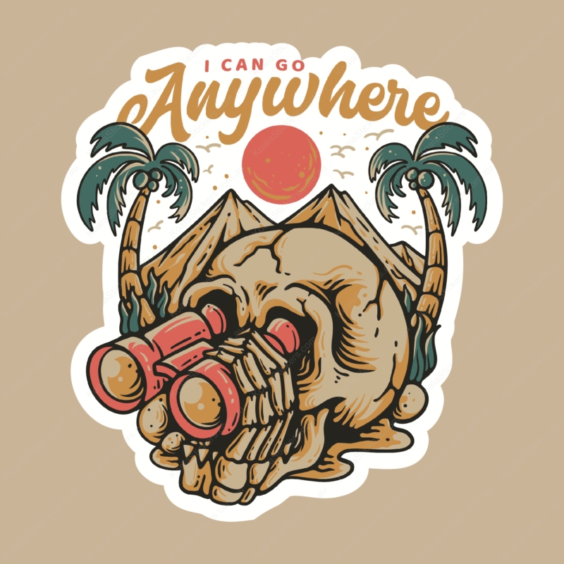Koala Stickers: I Can Go Anywhere